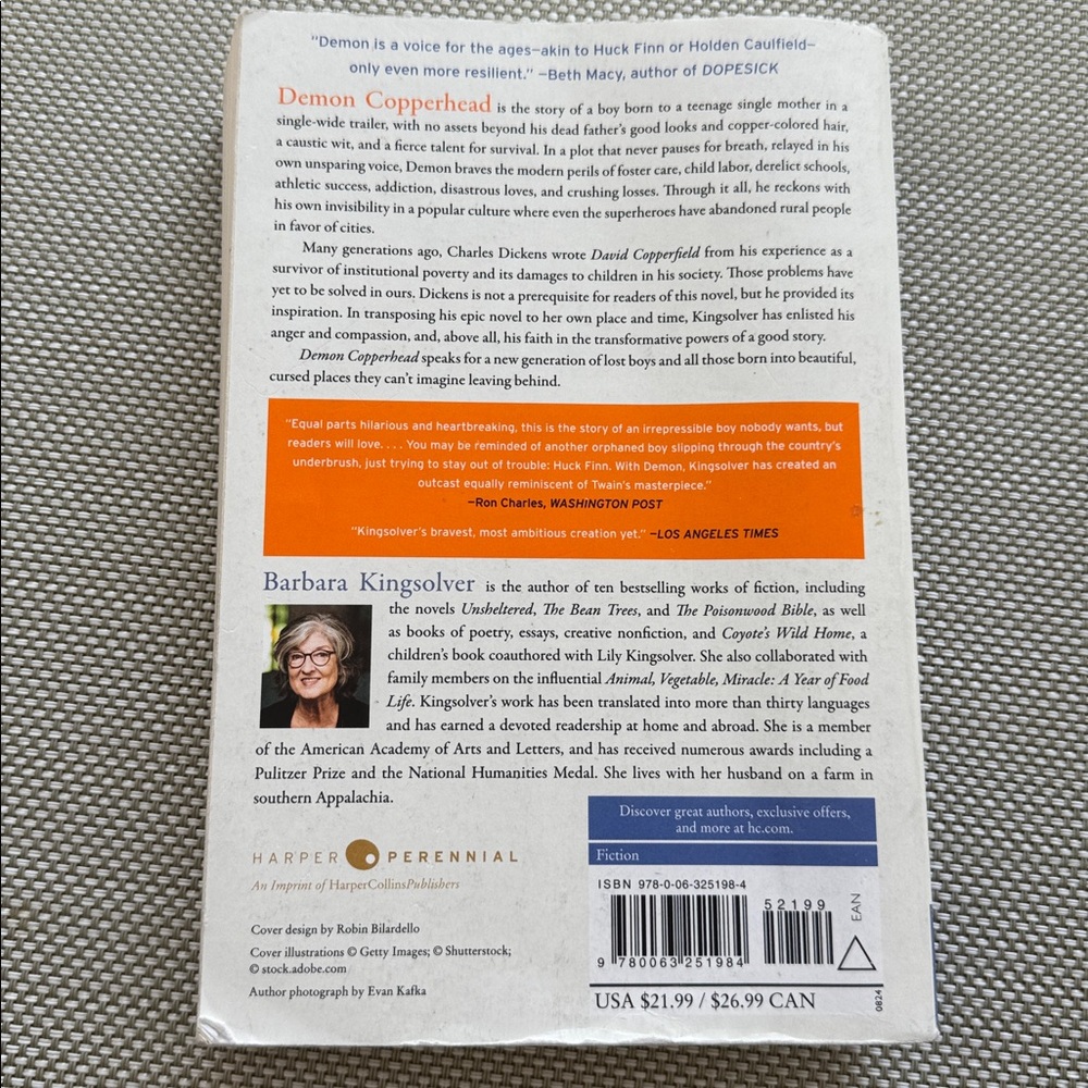 Demon Copperhead by Barbara Kingsolver - Picture 2 of 2